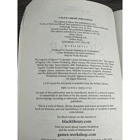 Warhammer‎ Chronicles: The Legend of Sigmar by Graham McNeill (2017, Paperback) - Picture 16 of 16